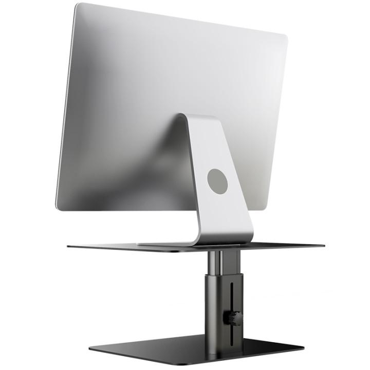 モニタースタンド ノートパソコン  ディスプレイ台  高さ調整 アルミ合金製 Macbook | 