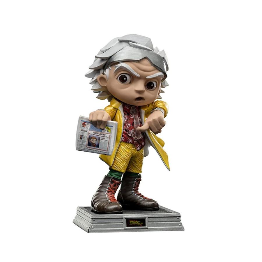 アイアンスタジオ バック・トゥ・ザ・フューチャー PART2 ドク エメット・ブラウン Mini Co. PVCフィギュア | 