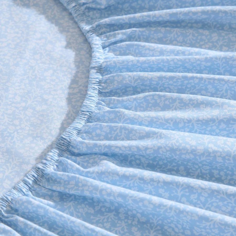 Laura Ashley ベッドシーツセット コットンパーケール Maeve Blue ブルー系 寝具 |  | 03