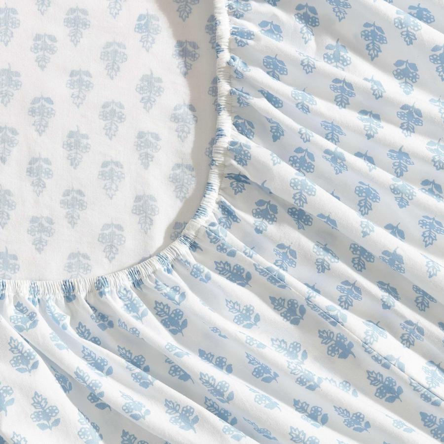 Laura Ashley ベッドシーツセット コットン パーケール Francesca Blue 花柄 寝具セット 4点セット |  | 03