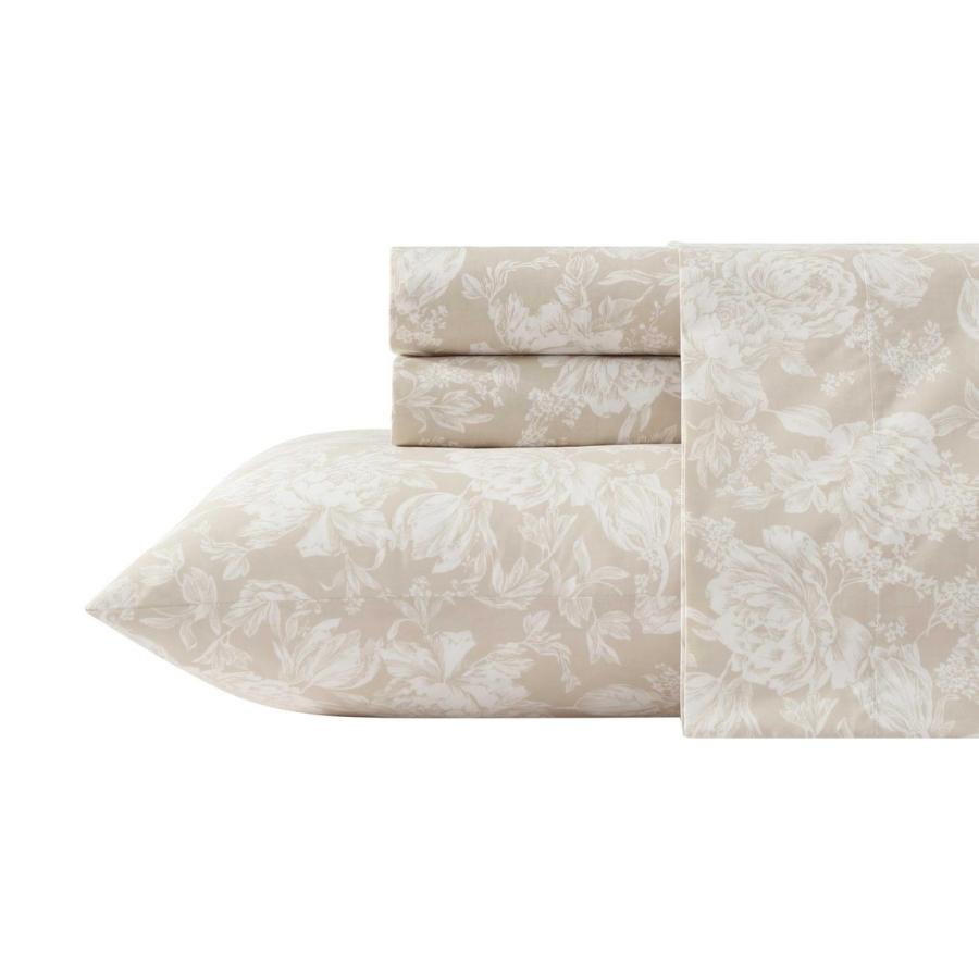 Laura Ashley シーツセット コットン パーケール 花柄 Meredith Brown ベッド用寝具 |  | 01