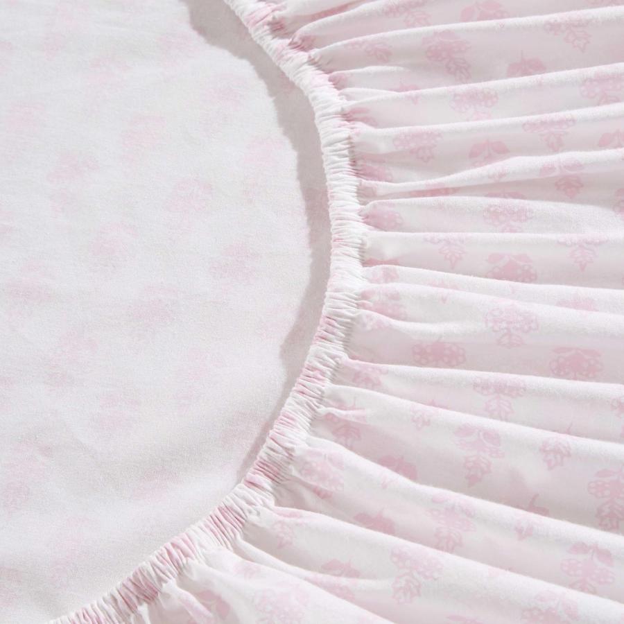 Laura Ashley ベッドシーツセット Francesca Pink コットン パーケール 布団カバー ピローケース |  | 05