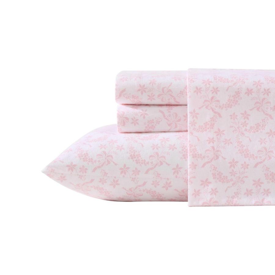 ローラアシュレイ シーツセット アントワネット ピンク 花柄 100%コットン パーケール織 寝具 4点セット ボックスシーツ 枕カバー |  | 01