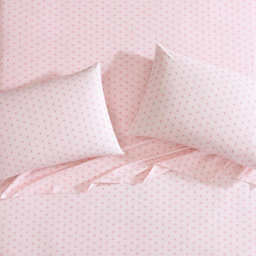 Laura Ashley ベッドシーツセット ピンク 貝殻柄 コットン 綿100% 4点セット 寝具カバー |  | 04