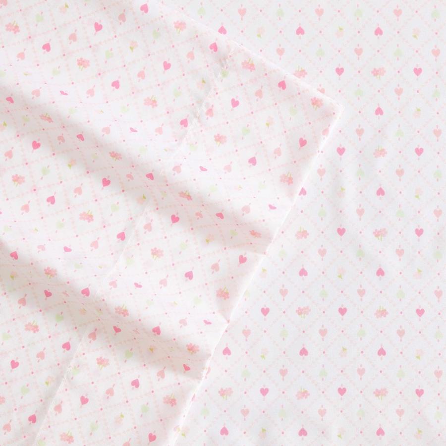 Laura Ashley ベッドシーツセット ピンク ハート柄 マイクロファイバー おしゃれ 寝具 カバーリング |  | 02