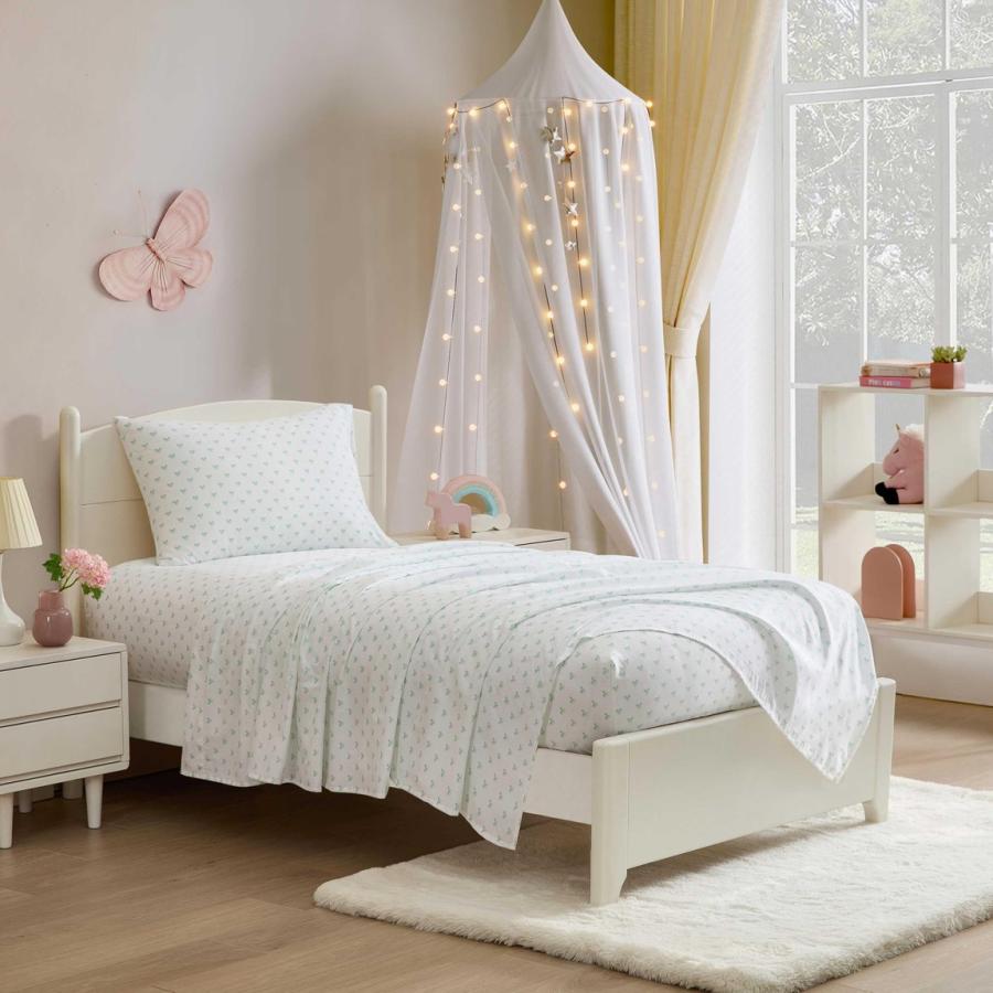 Laura Ashley ベッドシーツセット リボン柄 ブルー 寝具 カバーセット 4点セット |  | 01