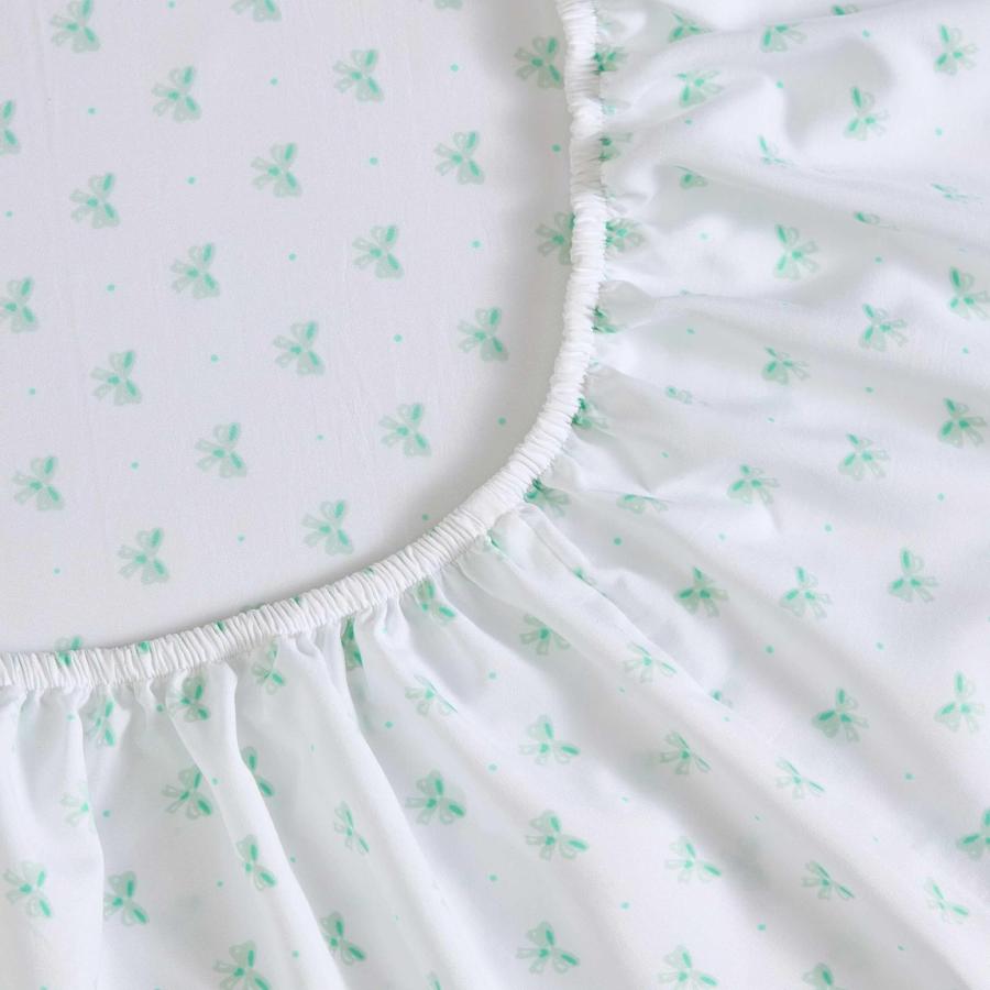 Laura Ashley ベッドシーツセット リボン柄 ブルー 寝具 カバーセット 4点セット |  | 04