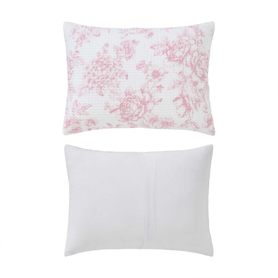 Laura Ashley コンフォーターセット Delphine パステルピンク 花柄 ワッ 生地 寝具セット |  | 07