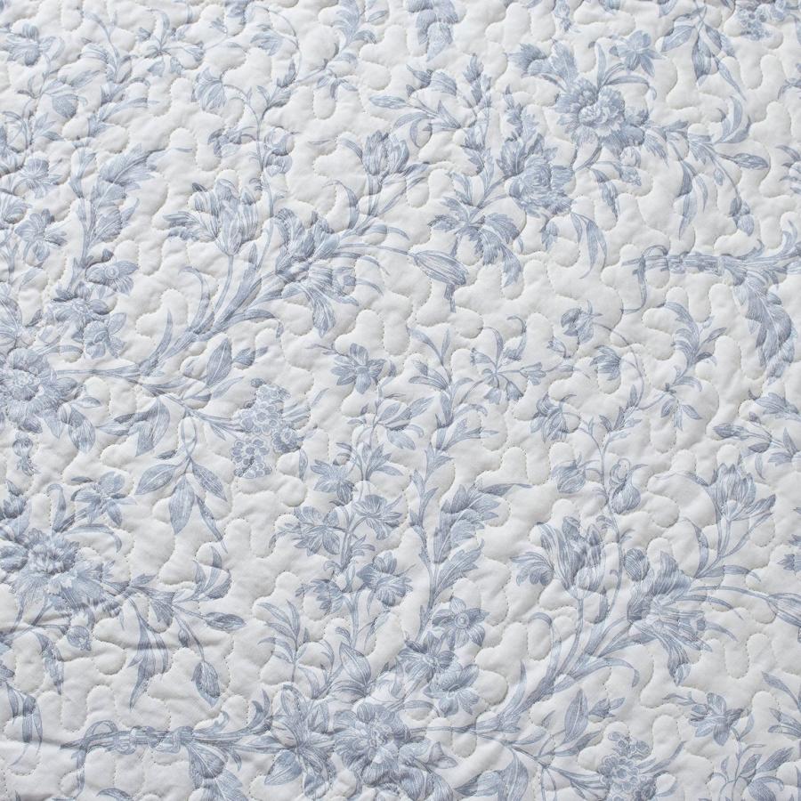 Laura Ashley キルトセット アンバーリーソフトブルー 花柄 ベッドカバー 寝具セット |  | 02