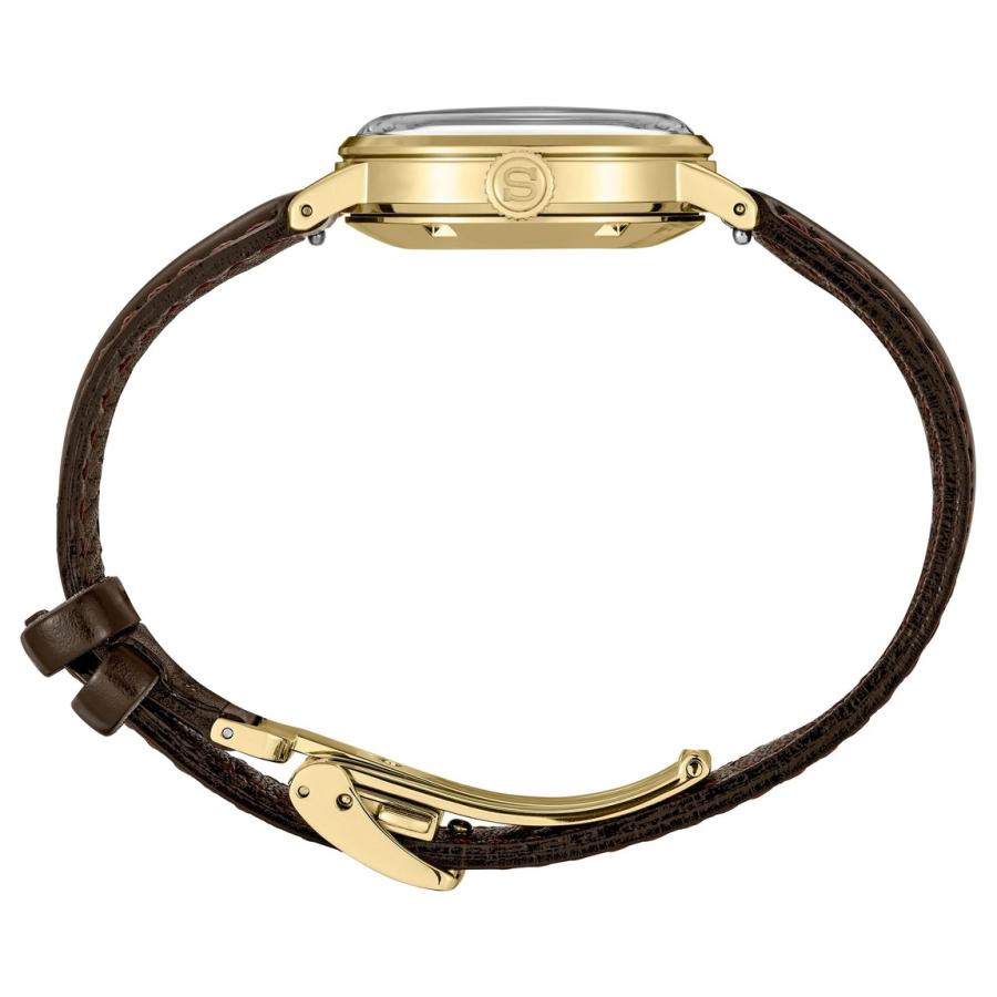 SEIKO Presage Cocktail Time 腕時計 レディース ブラウン文字盤 ダイヤモンド ゴールド レザー 自動巻 SRE020 |  | 01