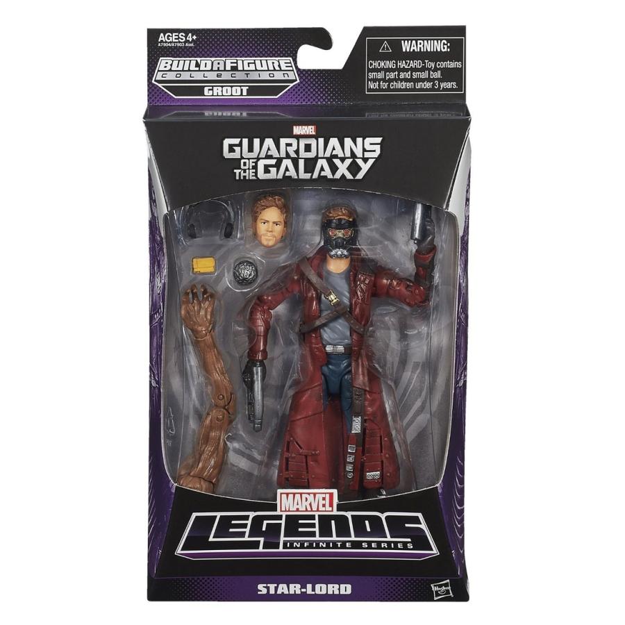 マーベル ガーディアンズ・オブ・ギャラクシー スター・ロード アクションフィギュア 6インチ ビルド・ア・フィギュア グルートパーツ付属 |  | 02
