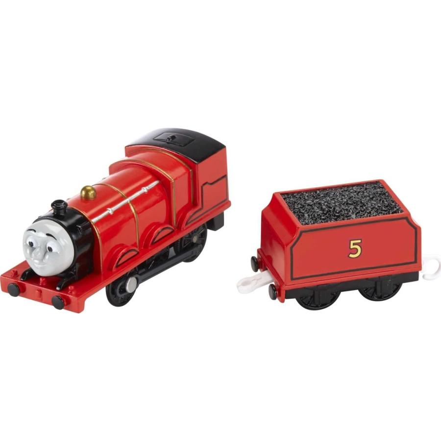 フィッシャープライス きかんしゃトーマス トラックマスター ジェームス 炭水車付き 電動走行 鉄道玩具 |  | 02