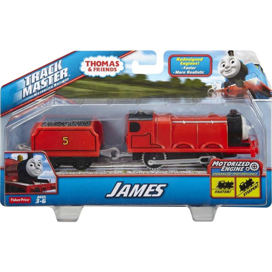 フィッシャープライス きかんしゃトーマス トラックマスター ジェームス 炭水車付き 電動走行 鉄道玩具 |  | 05