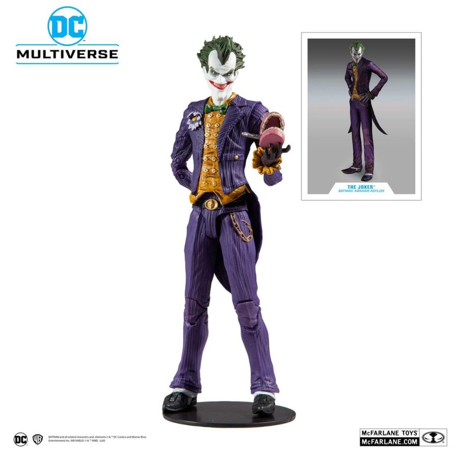バットマン アーカムアサイラム ジョーカー フィギュア マクファーレン トイズ DCマルチバース バットマン：アーカム