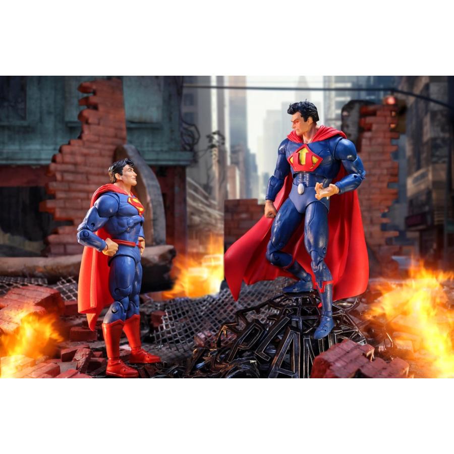 マクファーレン トイズ DCマルチバース スーパーマン vs スーパーマン(アース3) & アトミカ 7インチ アクションフィギュア |  | 02