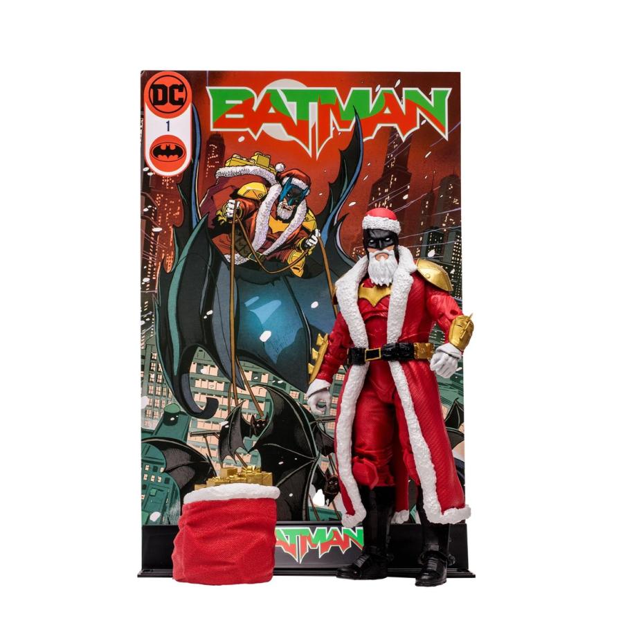 サンタコス バットマン フィギュア マルチバース マクファーレン トイズ DCマルチバース バットマン サンタ レッド