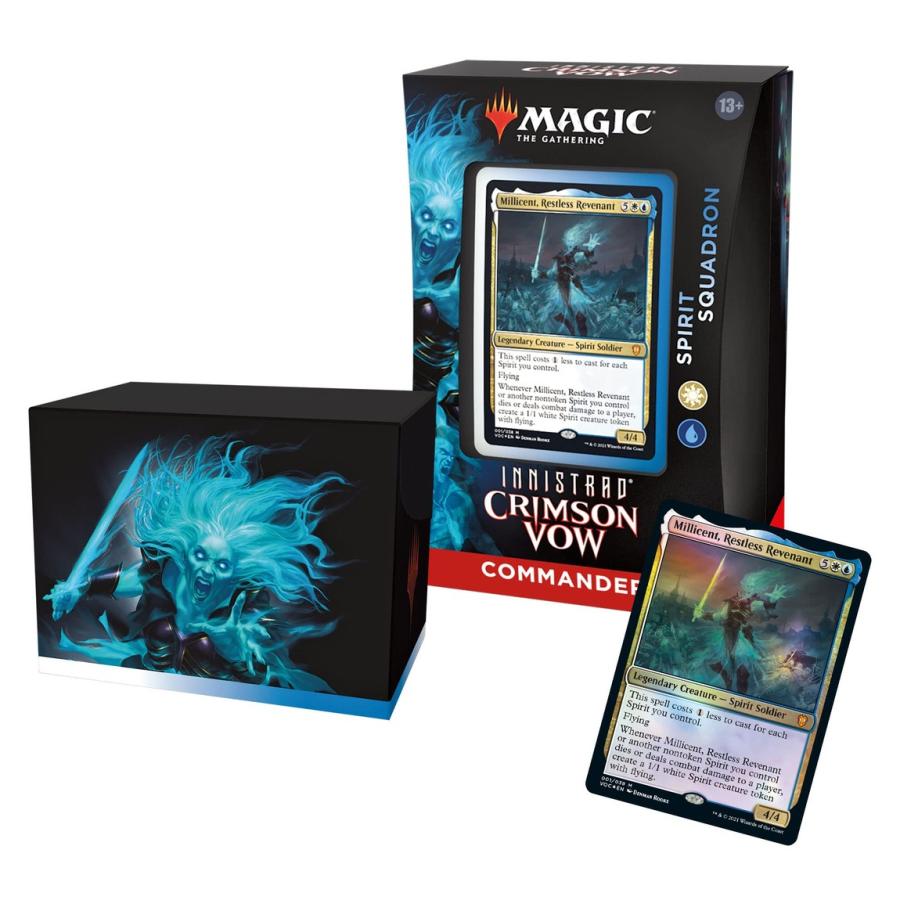 英語版 Magic: The Gathering Innistrad Crimson Vow Spirit Squadron Deck | 