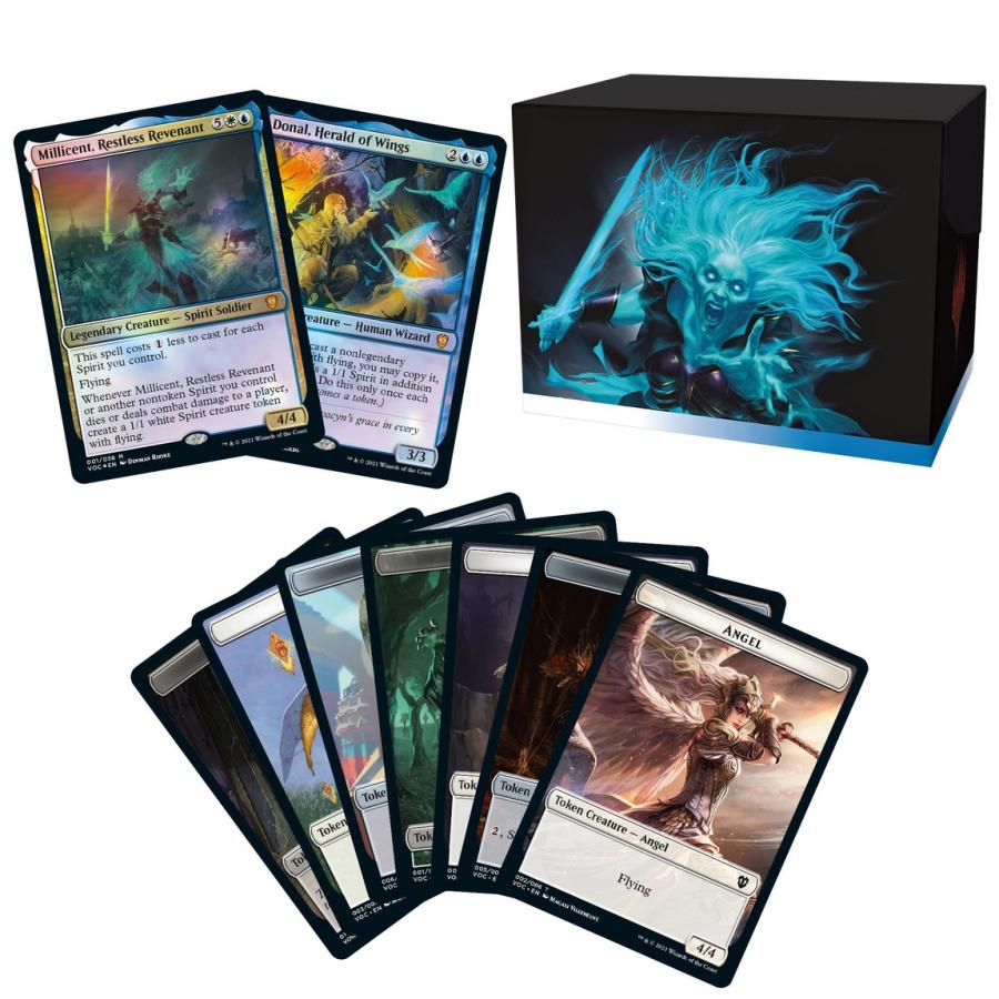 英語版 Magic: The Gathering Innistrad Crimson Vow Spirit Squadron Deck |  | 01