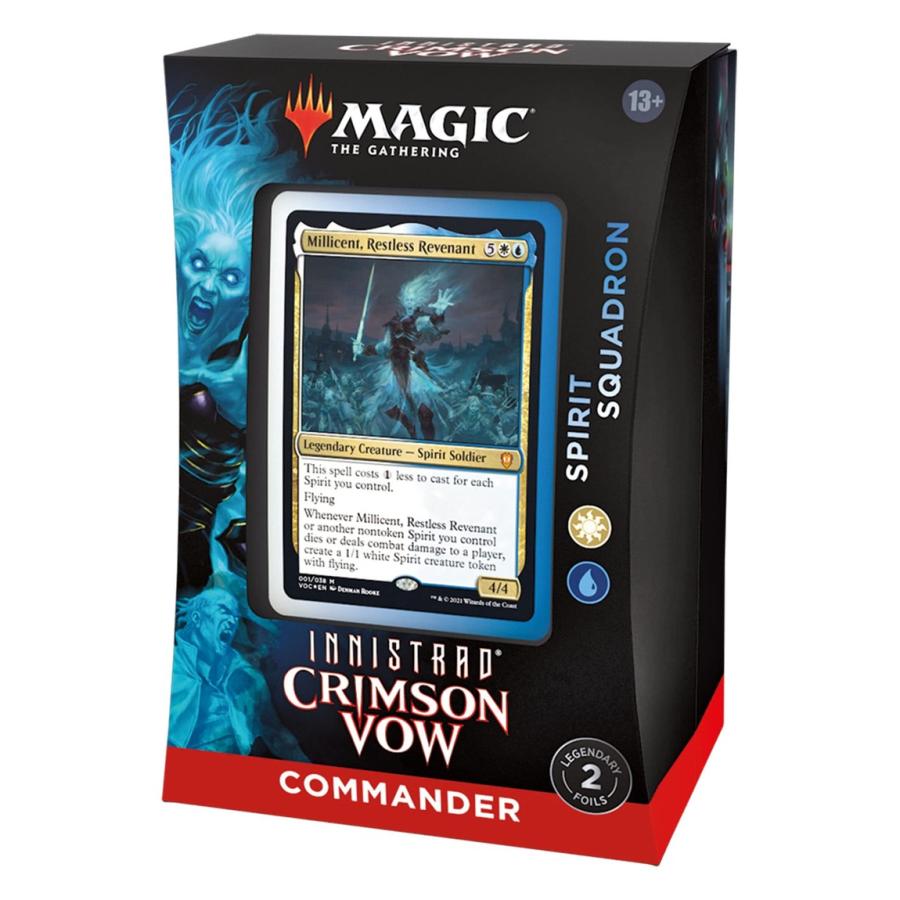英語版 Magic: The Gathering Innistrad Crimson Vow Spirit Squadron Deck |  | 02