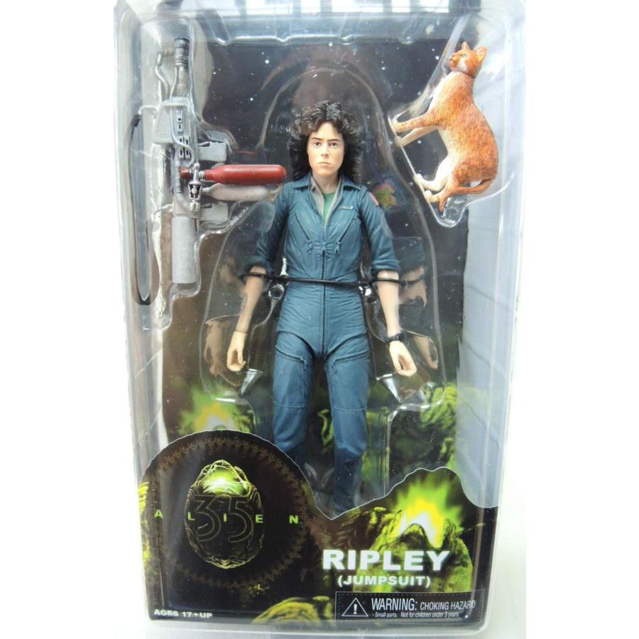 NECA エイリアン シリーズ4 エレン・リプリー ノストロモ号 ジャンプスーツ アクションフィギュア 7インチ |  | 01