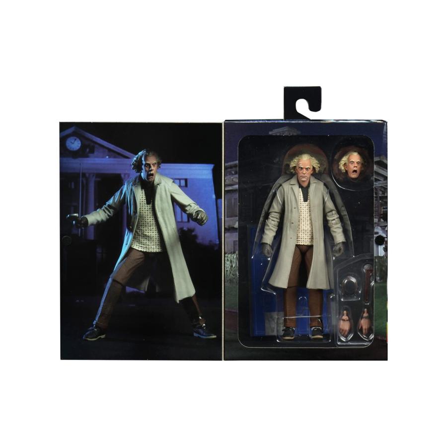 NECA バック・トゥ・ザ・フューチャー ドク エメット・ブラウン アルティメット 7インチ アクションフィギュア |  | 03