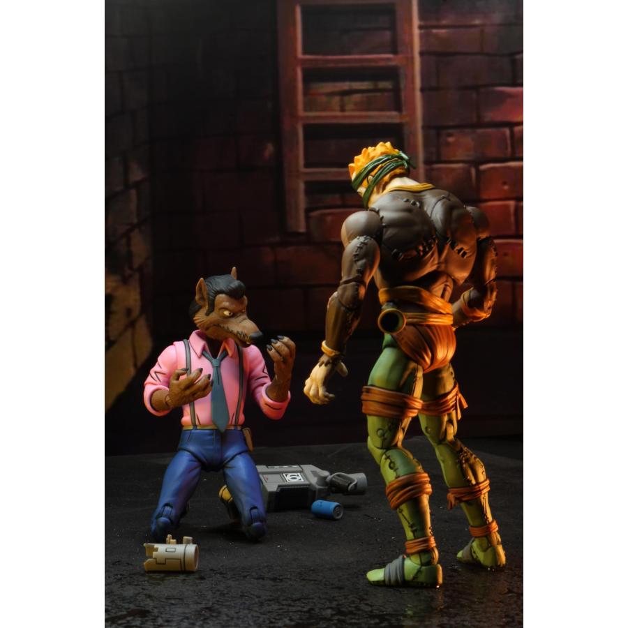 NECA タートルズ ラットキング＆バーノン・フェンウィック アクションフィギュア 2体セット 7インチ |  | 03