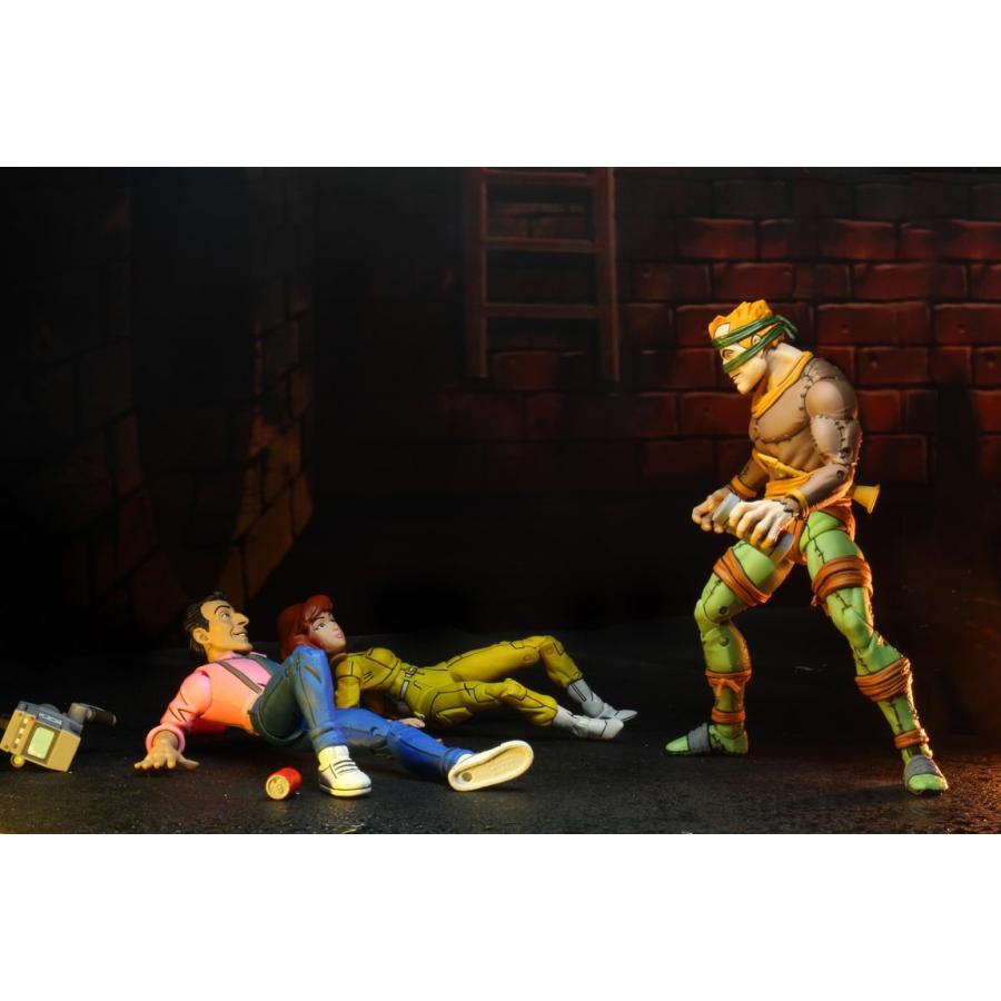NECA タートルズ ラットキング＆バーノン・フェンウィック アクションフィギュア 2体セット 7インチ |  | 04