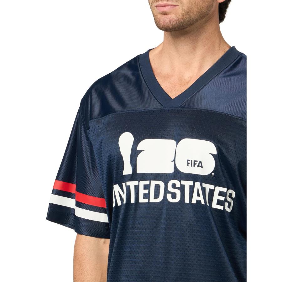 Outerstuff FIFA ワールドカップ 2026 アメリカ代表 USA 半袖 Vネック フットボール ジャージ サッカー 公式ライセンス |  | 01