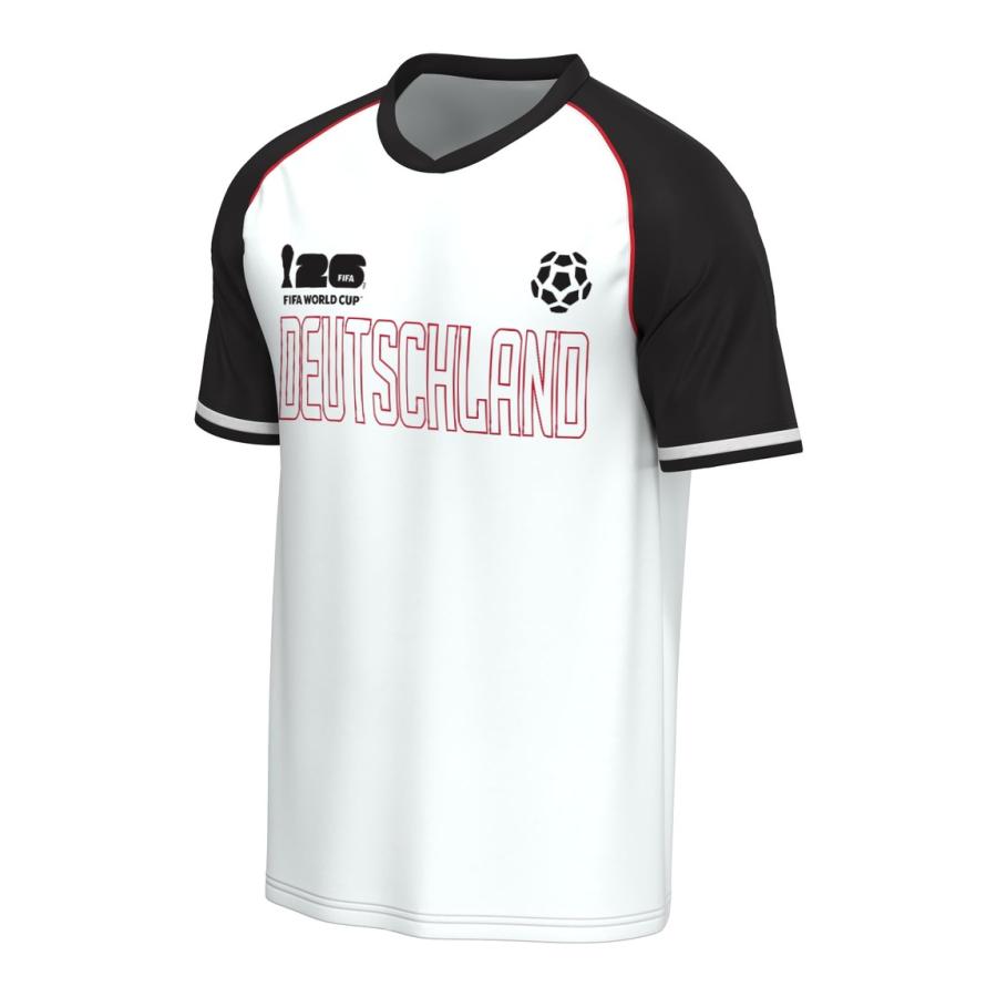 Outerstuff FIFA ワールドカップ 2026 ドイツ代表 Germany ラグラン Tシャツ トップス ジャーマニーカラー メッシュ | 