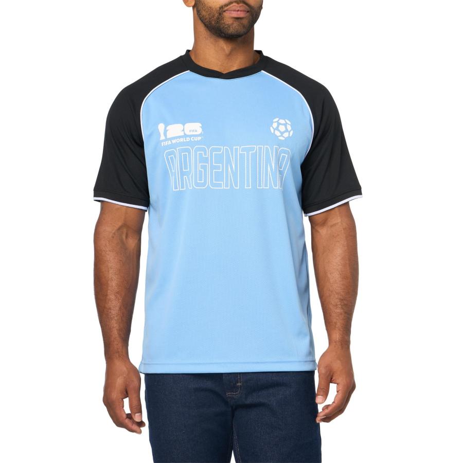 Outerstuff FIFA ワールドカップ 2026 アルゼンチン代表 Argentina ラグラン サッカー Tシャツ メッシュ |  | 01