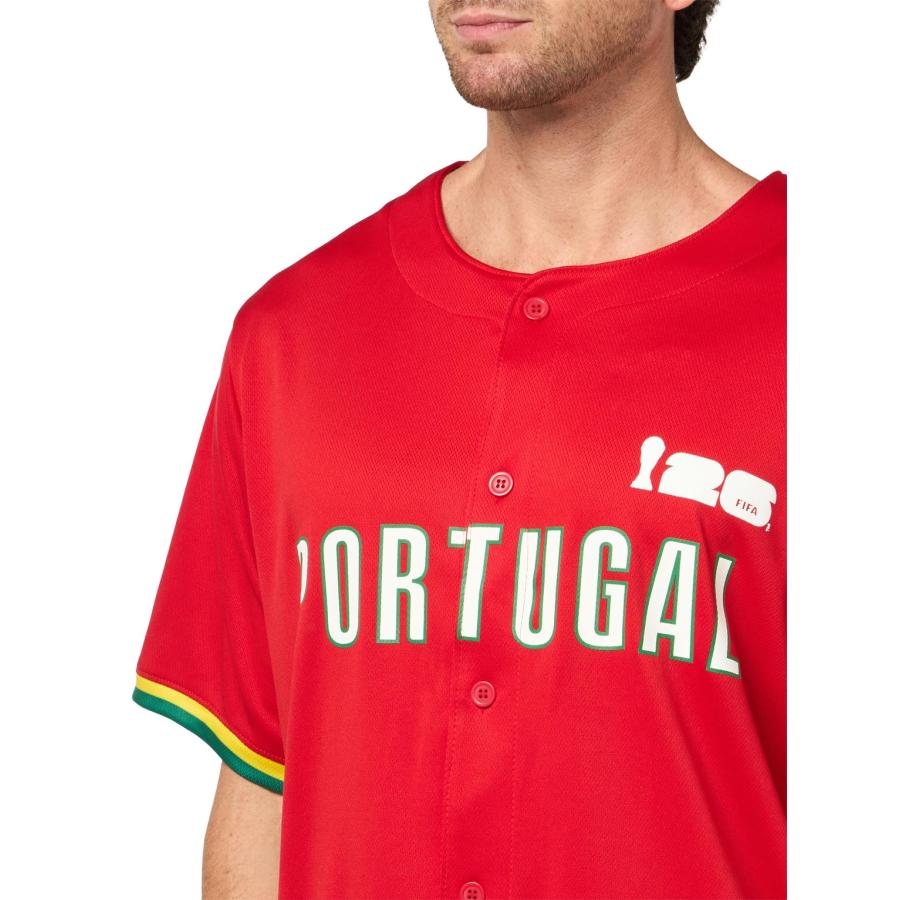 Outerstuff FIFA World Cup 2026 ポルトガル Portugal ベースボールジャージ 半袖 ボタンシャツ サッカー ウェア |  | 01