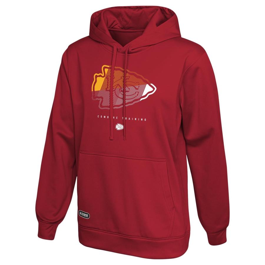 Outerstuff NFL カンザスシティ・チーフス Kansas City Chiefs プルオーバー パフォーマンス フリース パーカー レッド | 