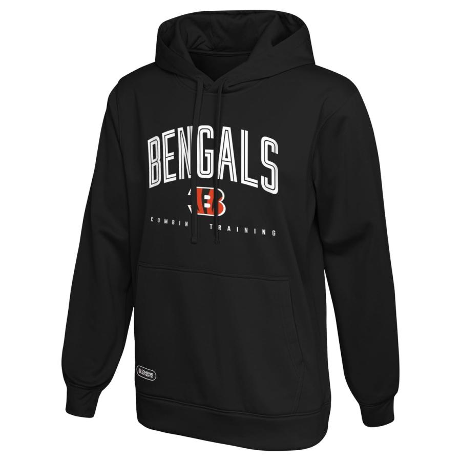 Outerstuff NFL シンシナティ・ベンガルズ Cincinnati Bengals パフォーマンスフリース パーカー チームカラー ロゴ | 