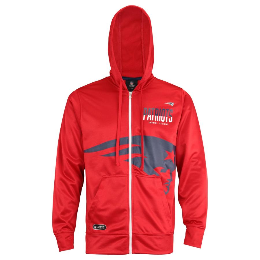 Outerstuff NFL ニューイングランド・ペイトリオッツ New England Patriots フルジップ パーカー フリース メンズ |  | 02