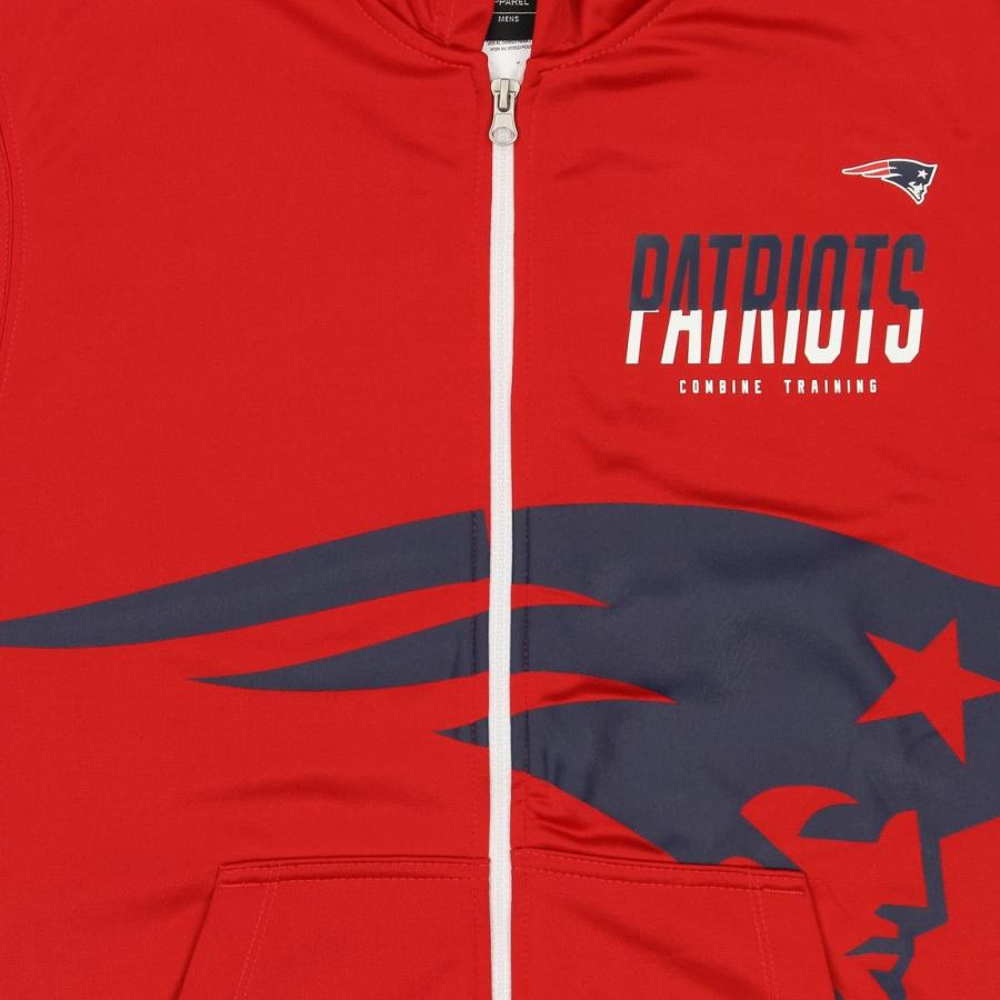 Outerstuff NFL ニューイングランド・ペイトリオッツ New England Patriots フルジップ パーカー フリース メンズ |  | 03