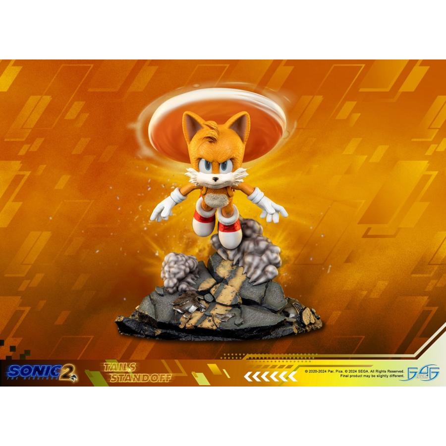 ソニック・ザ・ムービー／ソニック VS ナックルズ テイルス スタチュー 12インチ 約30cm First 4 Figures |  | 02