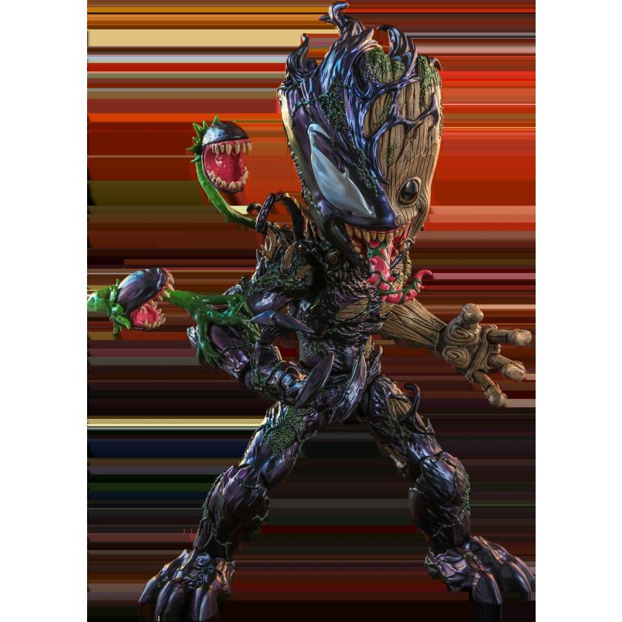 【美品】グルート（ヴェノム版）　スパイダーマン　ヴェノムグルート スパイダーマン：マキシマム・ヴェノム ヴェノム化グルート アクション