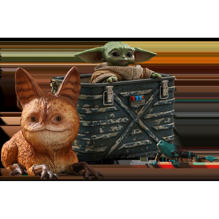 スター・ウォーズ：マンダロリアン グローグー アクションフィギュア 1/6スケール Hot Toys セット | 