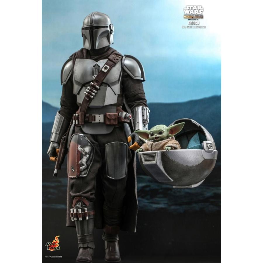 スター・ウォーズ：マンダロリアン グローグー アクションフィギュア 1/6スケール Hot Toys セット |  | 01