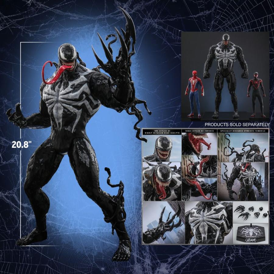 マーベル スパイダーマン2 ヴェノム アクションフィギュア 1/6スケール