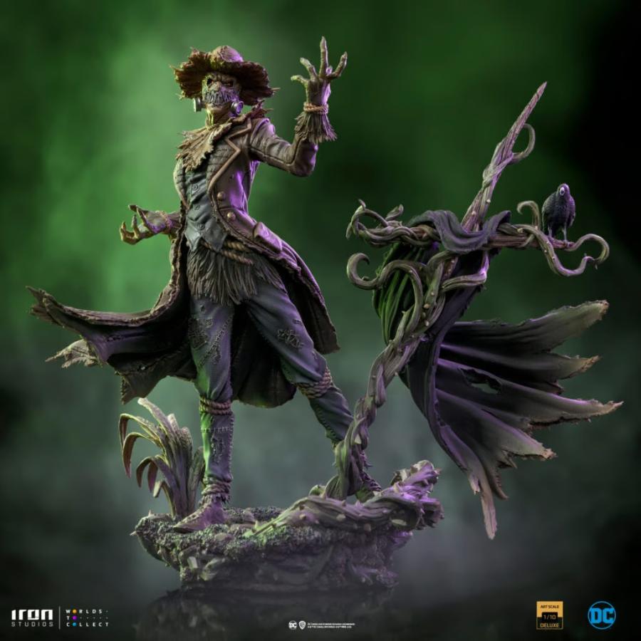 バットマン スケアクロウ デラックス スタチュー 1/10スケール Iron Studios (2022 CCXP限定) |  | 04
