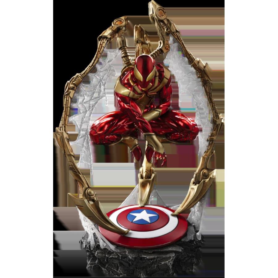 スパイダーマン アイアンスパイダー 大型スタチュー 約32cm 新品 マーベル・コミック シビル・ウォー スパイダーマン アイアン