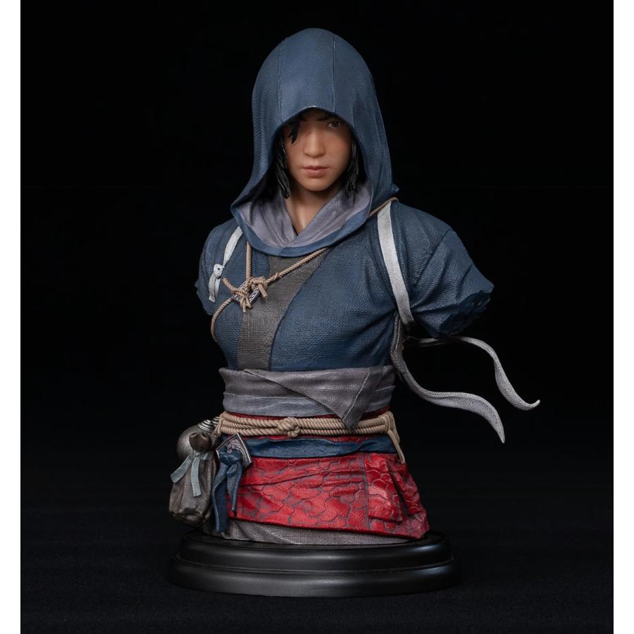 アサシンクリード シャドウズ 奈緒江と弥助のフィギュア アサシン クリード シャドウズ 奈緒江 1/4スケール バスト 約23cm Pure