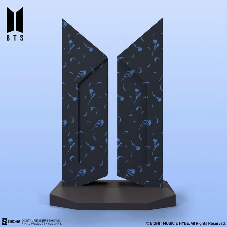 BTS プレミアムロゴ ブラック・スワン エディション レプリカ 全高約