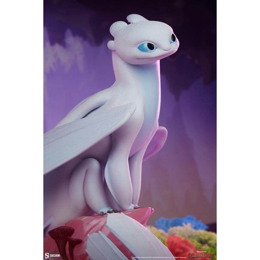 ヒックとドラゴン 聖地への冒険 ライト・フューリー スタチュー 約26cm Sideshow |  | 03