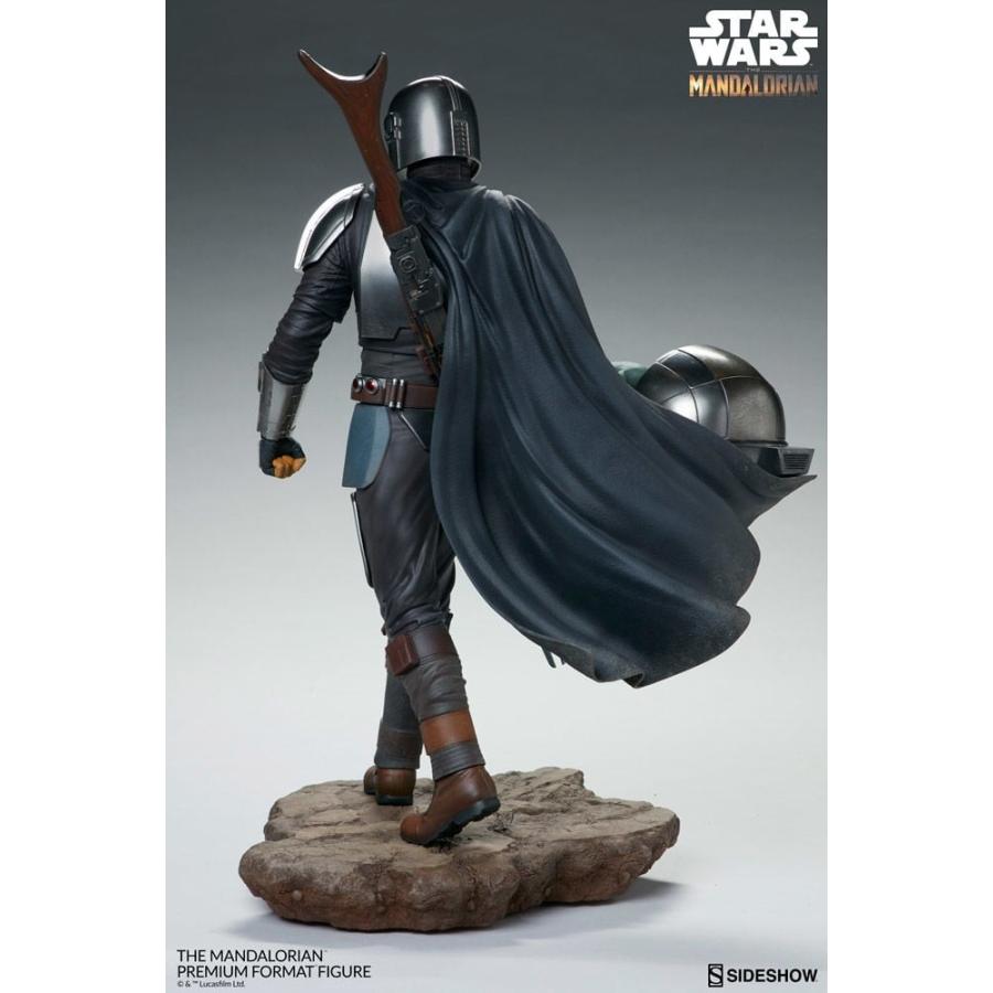 スター・ウォーズ：マンダロリアン マンダロリアン＆ザ・チャイルド プレミアム・フォーマット・スタチュー 約51cm Sideshow |  | 03