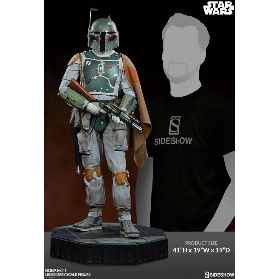 スター・ウォーズ ボバ・フェット レジェンダリー・スケール・スタチュー 1/2スケール Sideshow |  | 02