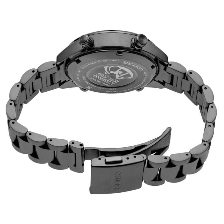 SEIKO Prospex Speedtimer Chronograph 腕時計 ブラックダイヤル ソーラー メンズ |  | 02