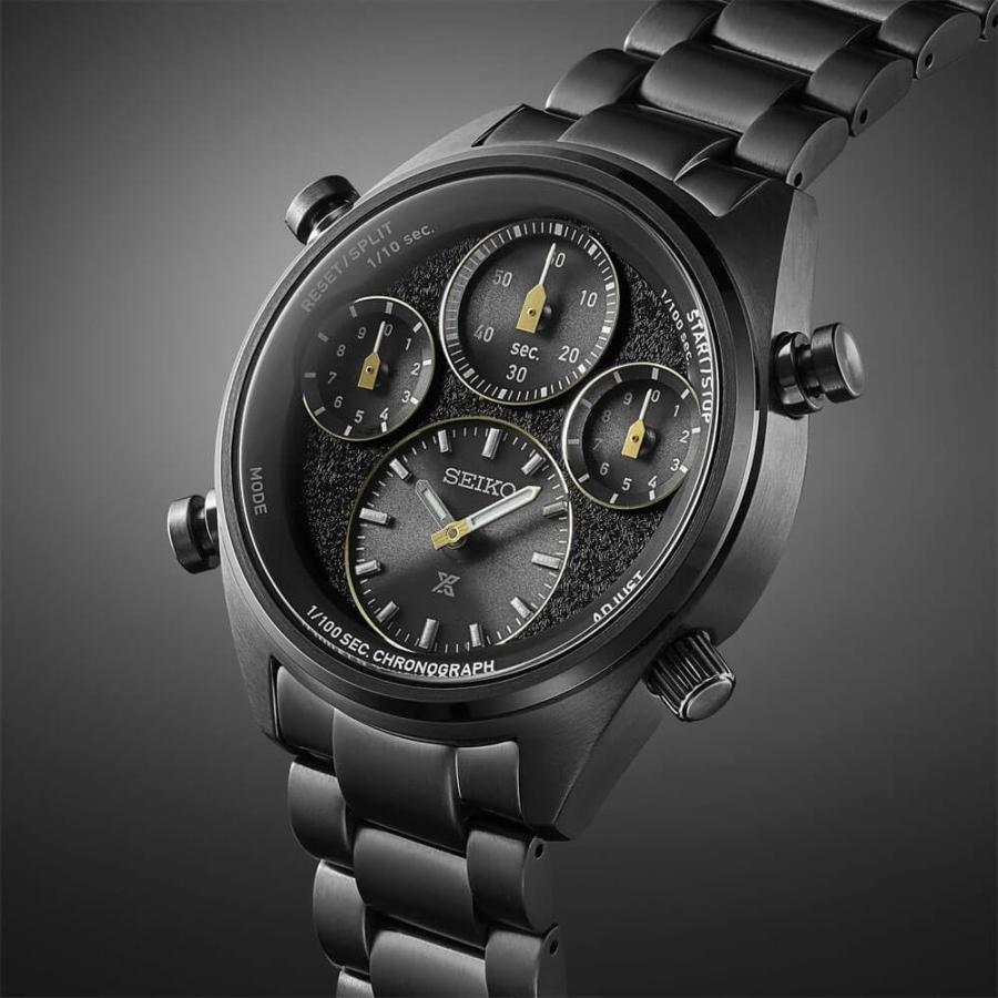 SEIKO Prospex Speedtimer Chronograph 腕時計 ブラックダイヤル ソーラー メンズ |  | 03