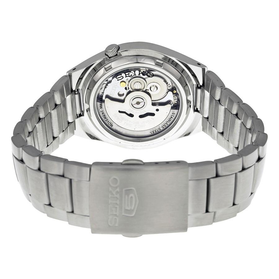 Seiko 5 腕時計 シルバー文字盤 自動巻 ステンレス メンズ SNK601 |  | 02